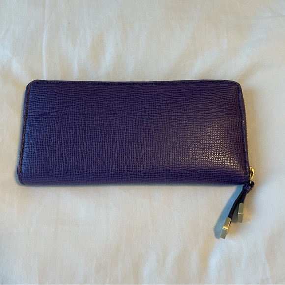 NEW Cole Haan Travel Wallet Purple 💜 - Picture 4 of 8